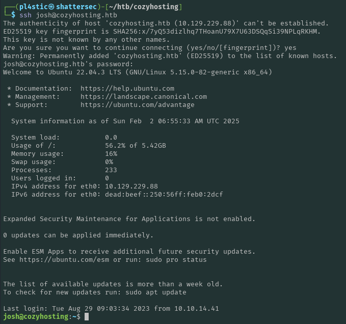 User SSH